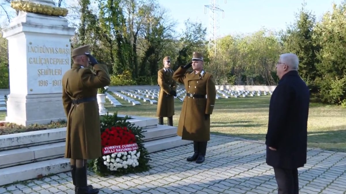 Millî Savunma Bakanı Güler’den Galiçya Cephesi Şehitliği’ne ziyaret