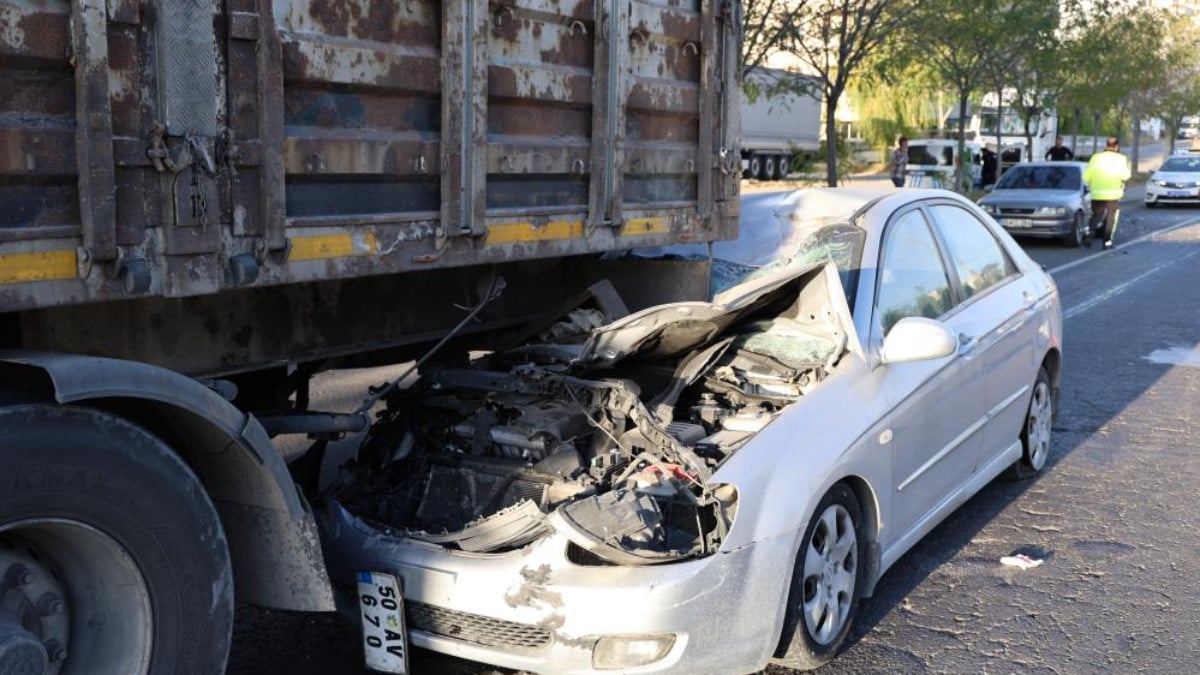 Nevşehir’de peş peşe kaza! 2 kişi yaralandı