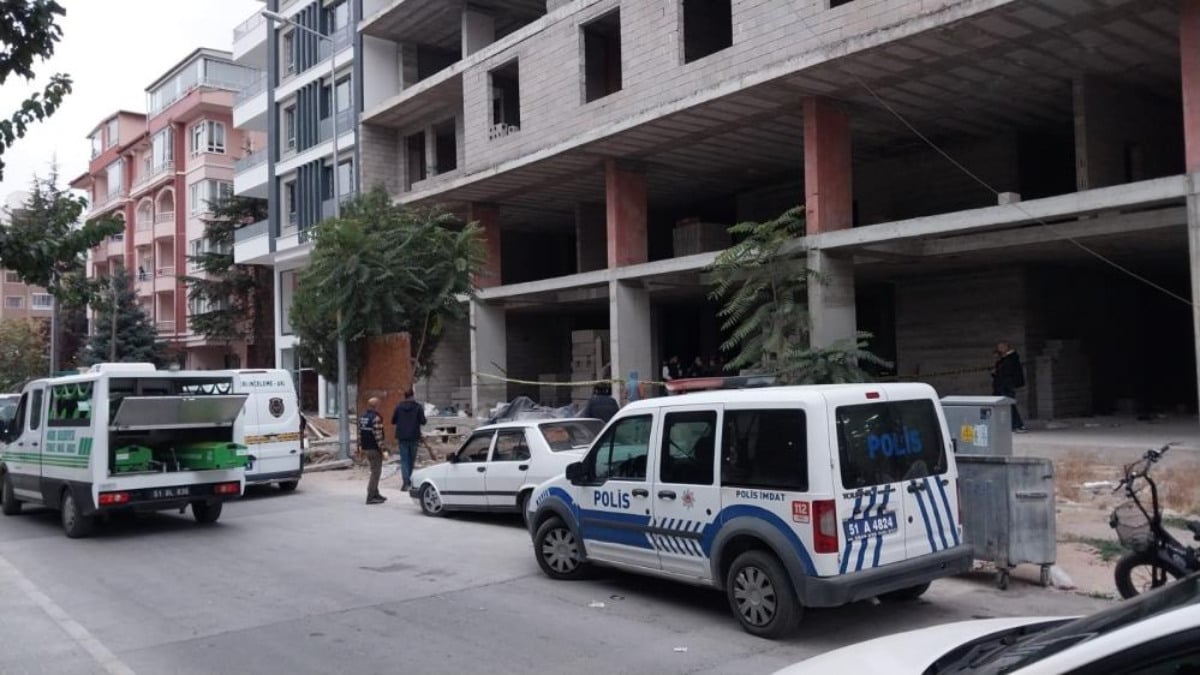 Niğde’de inşaatın asansör boşluğunda ceset bulundu