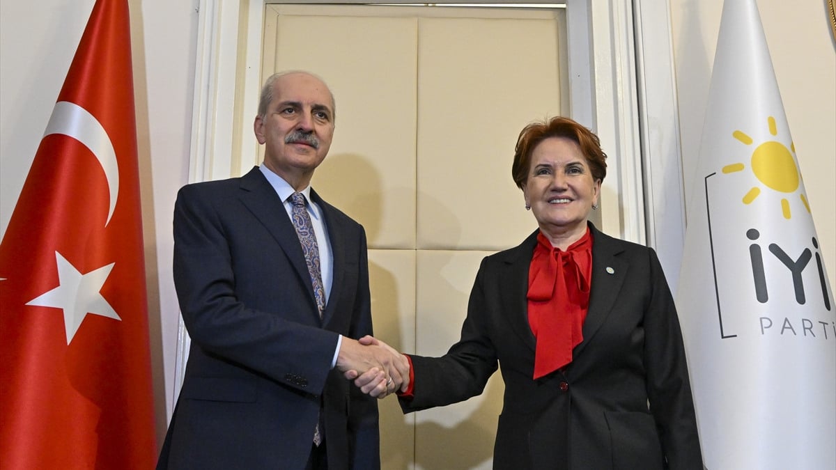 Numan Kurtulmuş, Meral Akşener’i ziyaret etti