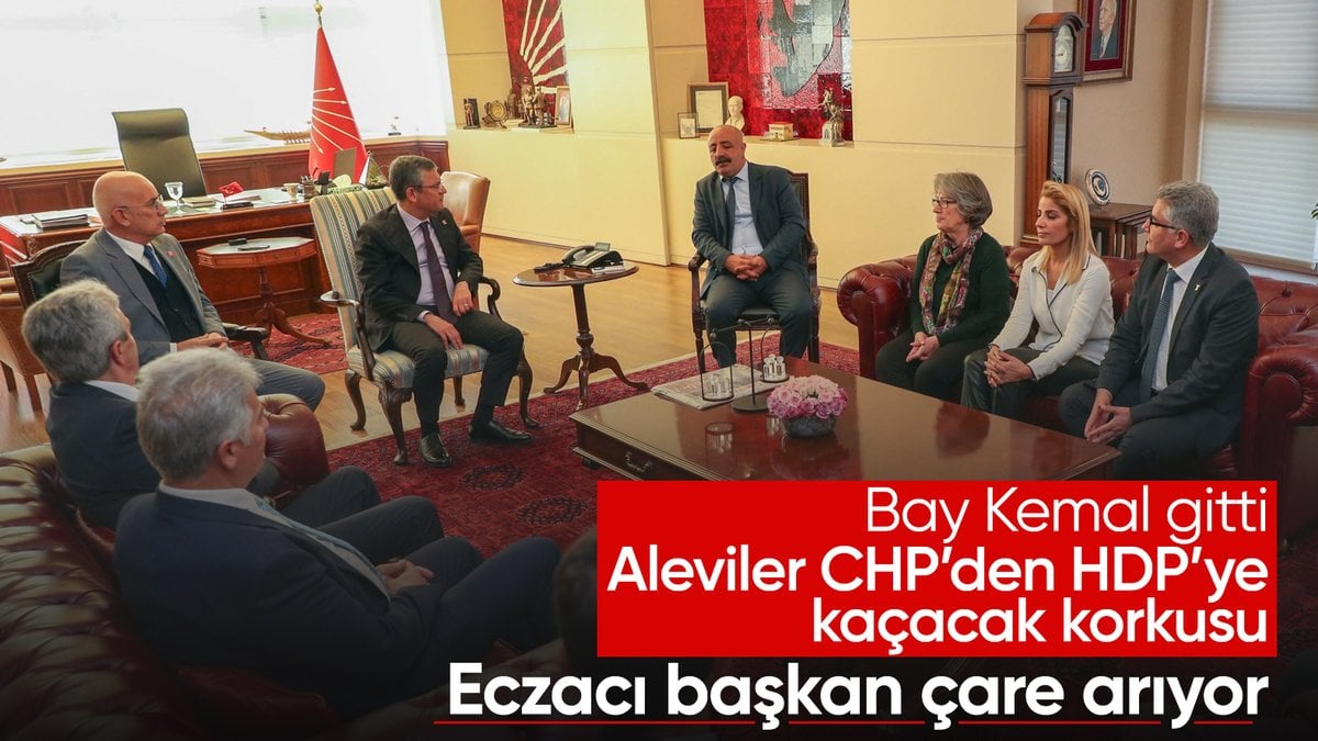 Özgür Özel, Alevi kanaat önderleriyle görüştü