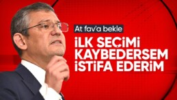 Özgür Özel ilk genel seçimi işaret etti! Kaybedersem bırakırım