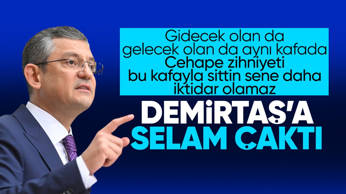 Özgür Özel kurultay konuşmasında Selahattin Demirtaş ve Osman Kavala’ya selam çaktı