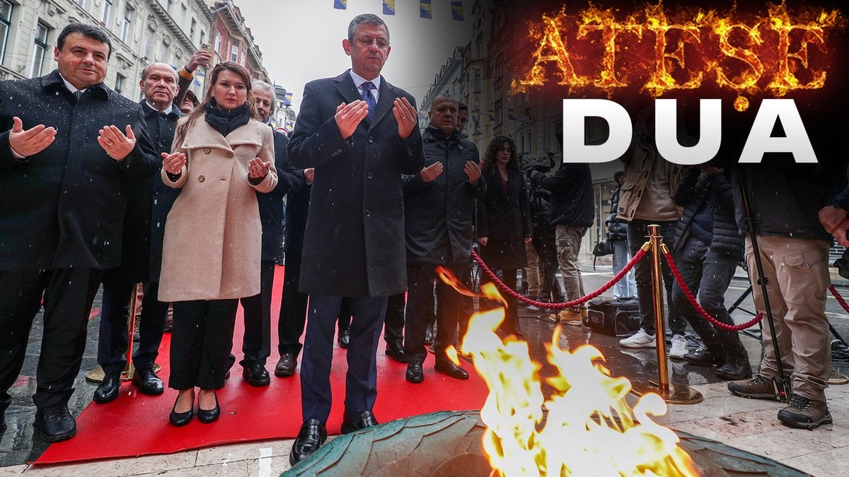 Özgür Özel’den Saraybosna’da ‘Sonsuz Ateş Anıtı’na ziyaret