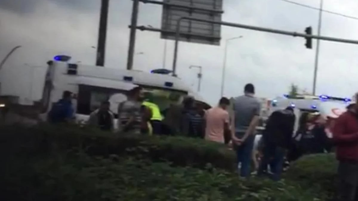 Rize’de ambulansın otomobile çarptığı kazada 6 kişi yaralandı