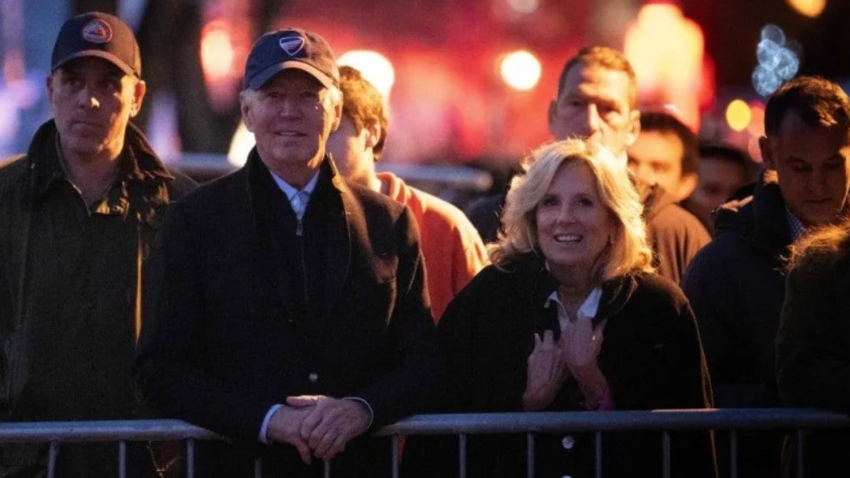 Saklanma, saklanma: Biden, Nantucket’taki tatili esnasında protesto edildi!