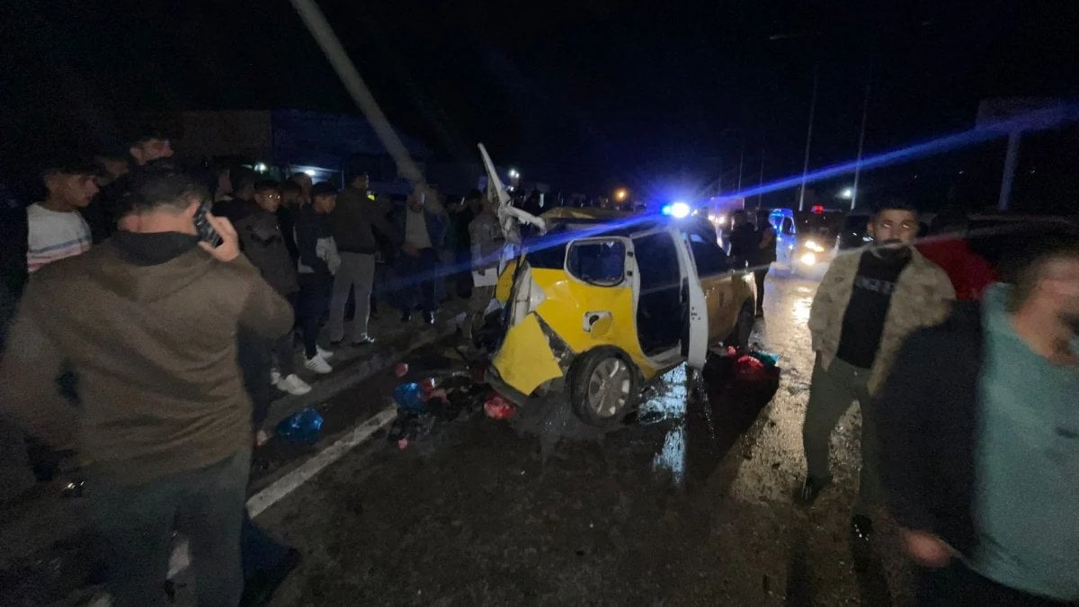 Şırnak’ta tırın taksiye çarptığı kazada 2 kişi öldü