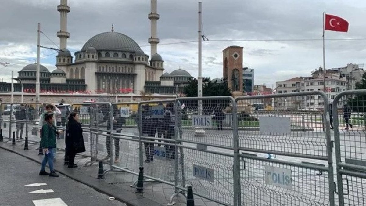 Taksim Meydanı’nda izinsiz eylem önlemleri