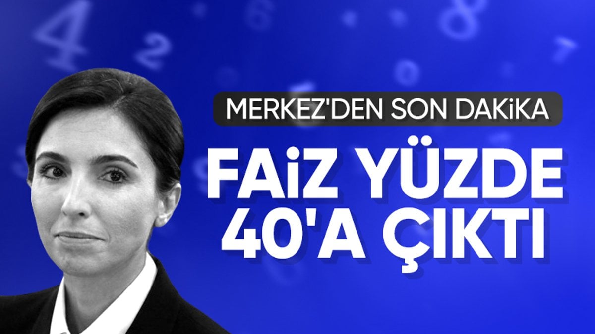 TCMB, Kasım 2023 politika faizini açıkladı! Faiz yüzde 35’ten yüzde 40’a yükseldi