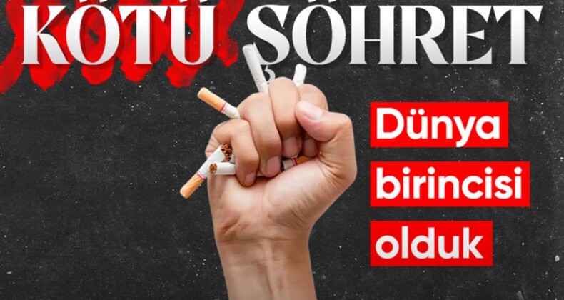 Türkiye yüzde 28 ile sigara kullanımında dünyayı solladı