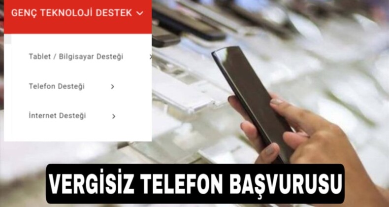 Vergisi iade edilecek! Adım adım vergisiz cep telefonu/bilgisayar başvurusu 2023