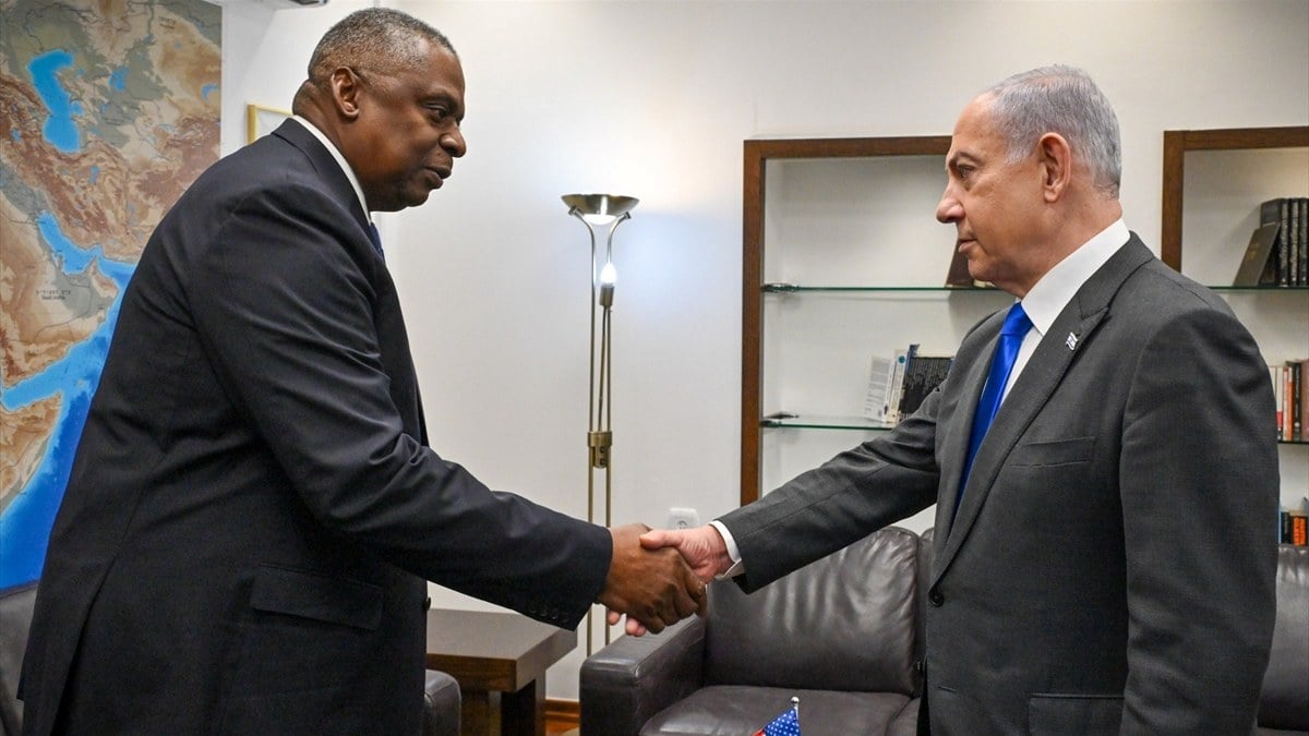 ABD Savunma Bakanı Austin İsrail’de: Netanyahu’yla görüştü