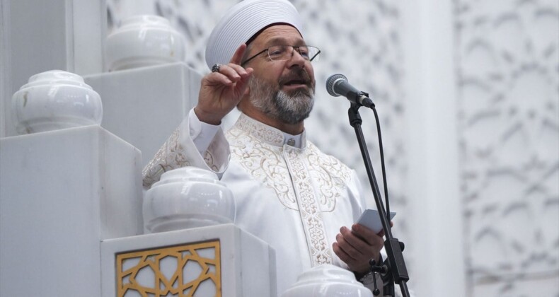 Ali Erbaş: Gazze’deki zulmü durdurmak bütün insanlığın ortak görevidir