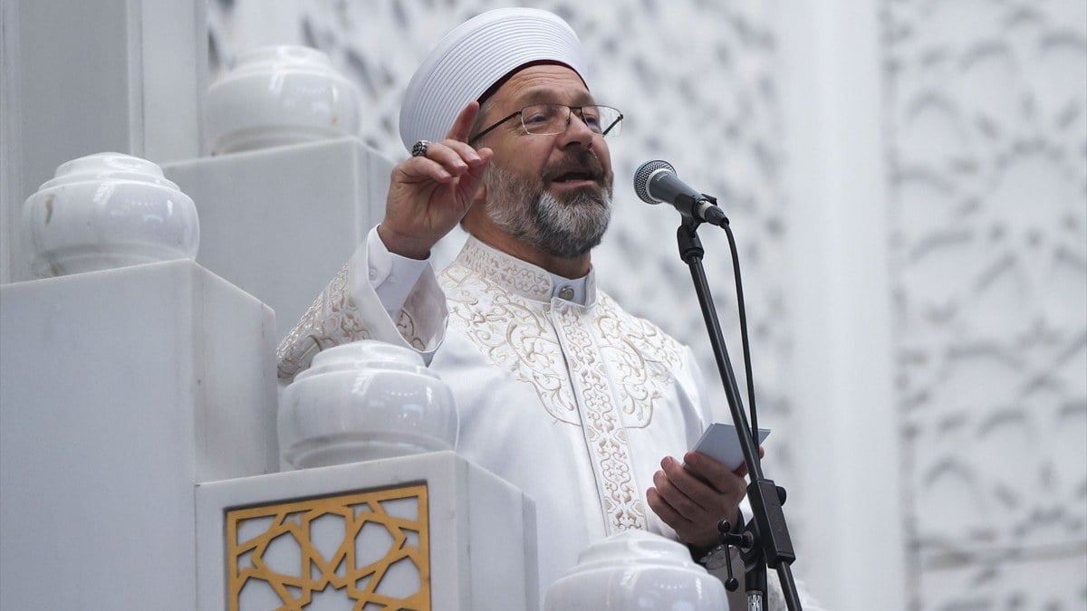 Ali Erbaş: Gazze’deki zulmü durdurmak bütün insanlığın ortak görevidir