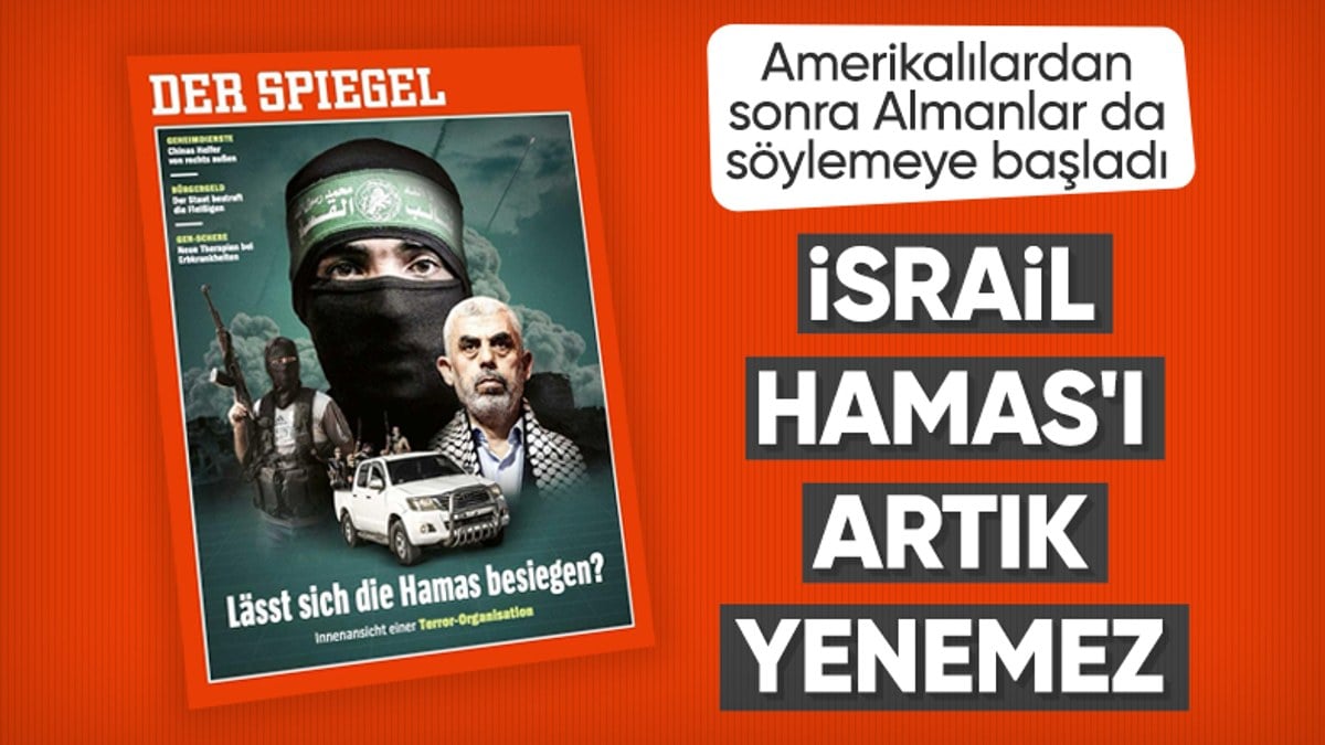 Alman Der Spiegel: Hamas’ı yenme fikri gerçekçi değil