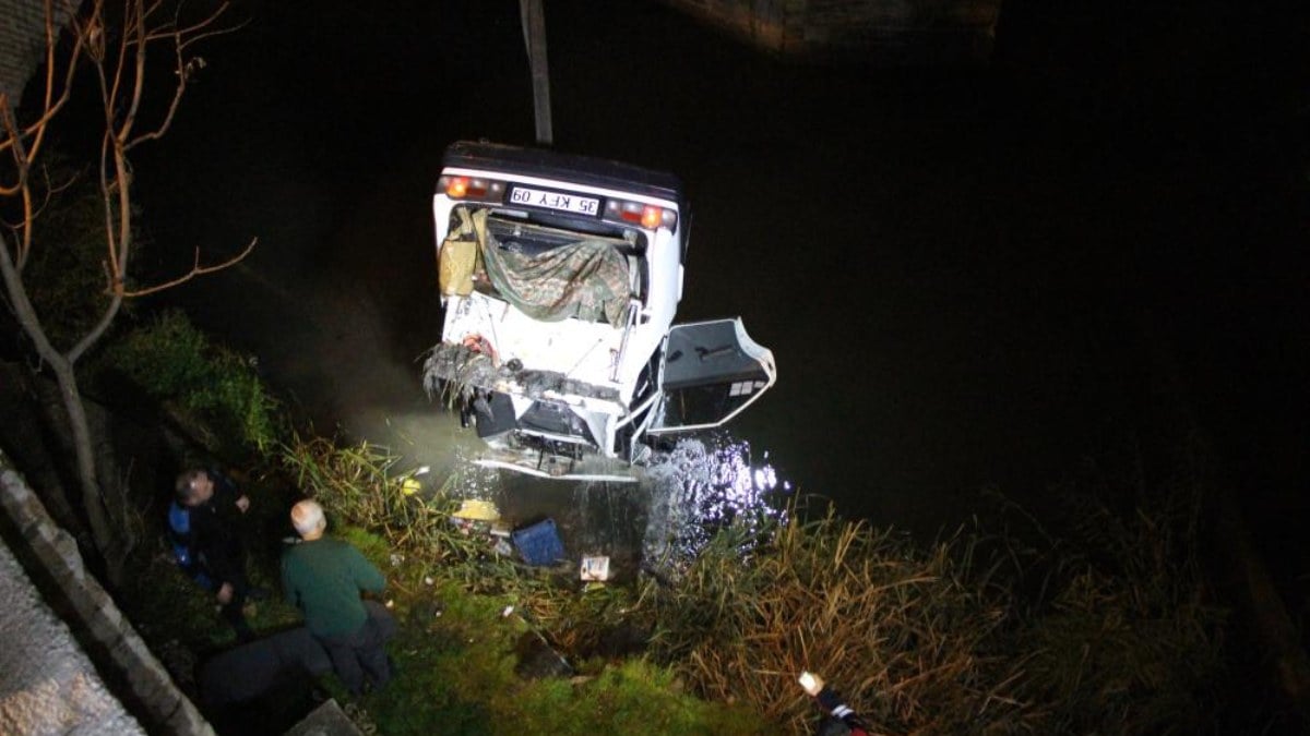 Amasya’da nehre uçan otomobilin sürücüsü öldü