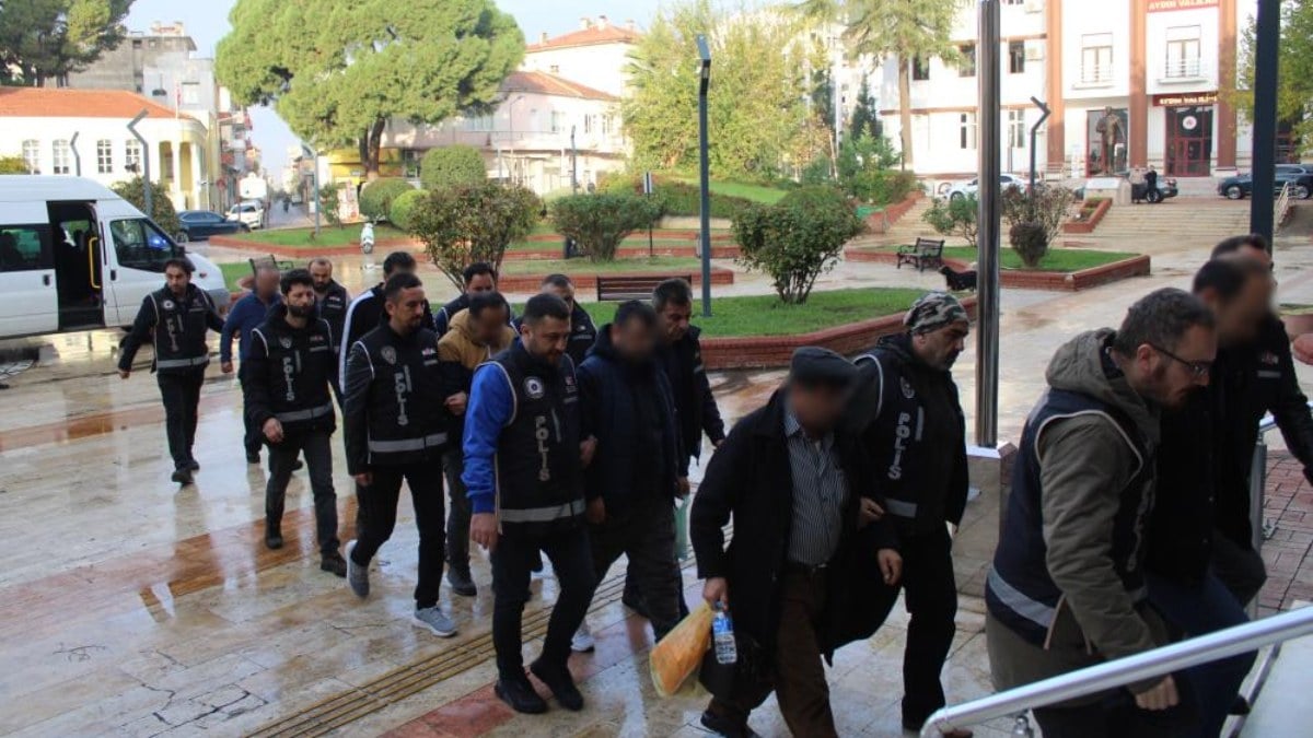 Aydın merkezli sahte sağlık raporunda ‘joker’ çetesi çökertildi