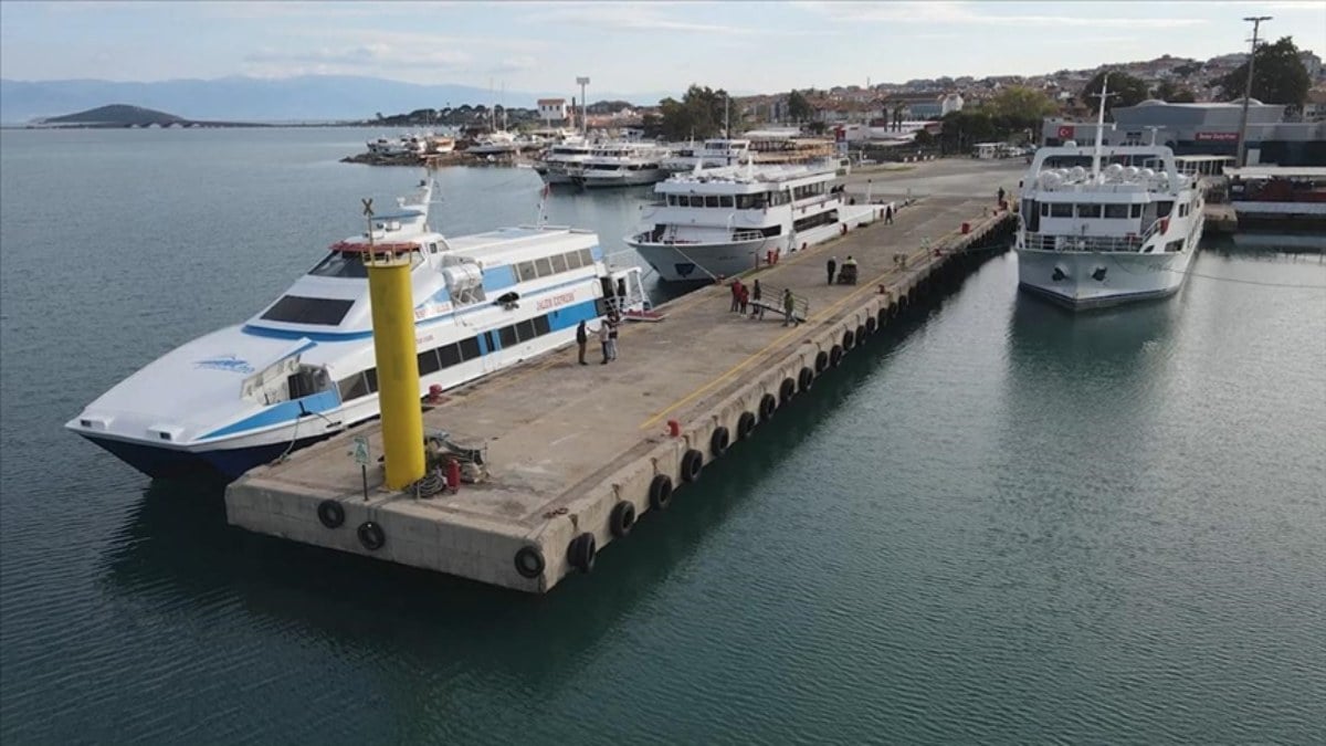 Ayvalık-Midilli kapısında 2024’te  yolcu rekorunun kırılması bekliyor