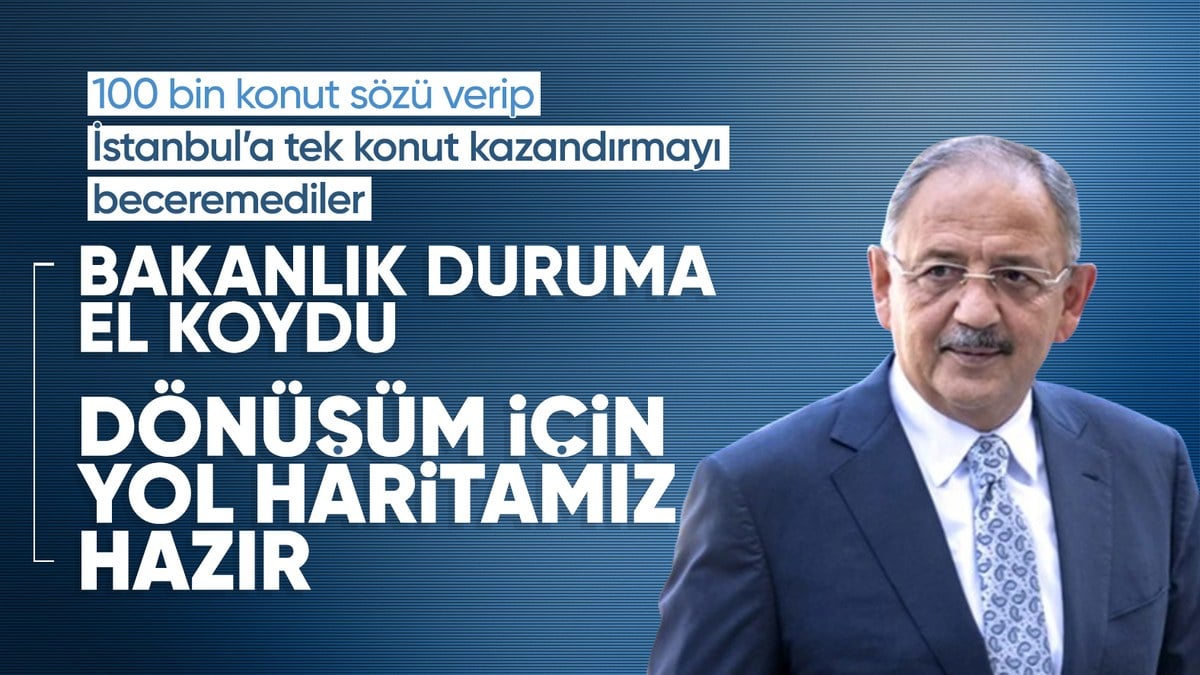 Bakan Özhaseki: İstanbul’u bütün afetlere hazır hale getireceğiz