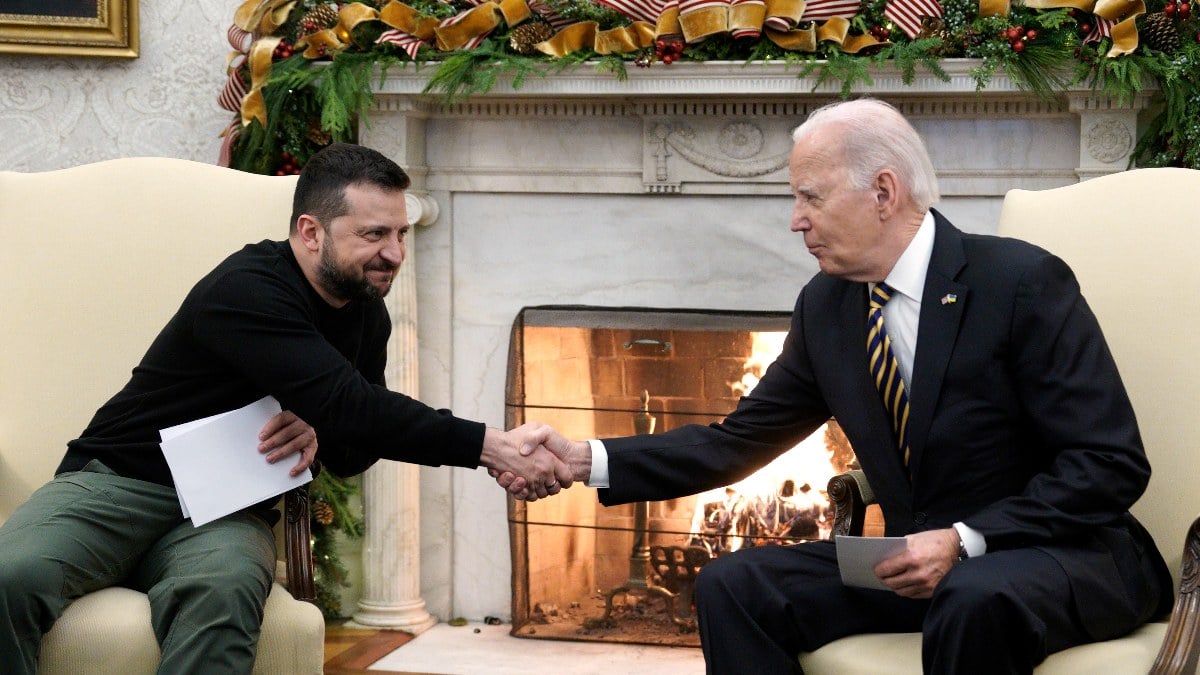 Biden ve Zelensky, Beyaz Saray’da görüştü