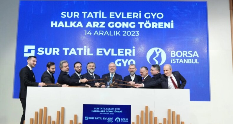 Borsa İstanbul’da Gong Sur Tatil Evleri GYO için çaldı