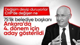 CHP’li Fethi Yaşar Yenimahalle Belediye Başkanlığı’na yeniden aday oldu