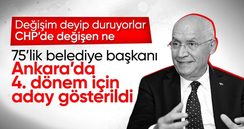 CHP’li Fethi Yaşar Yenimahalle Belediye Başkanlığı’na yeniden aday oldu