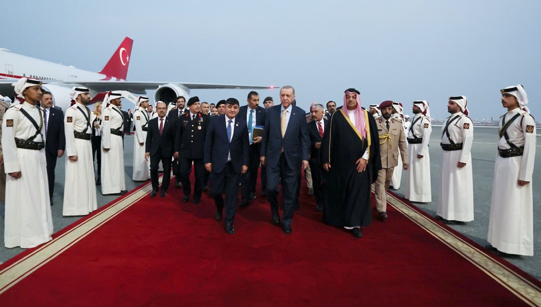 Cumhurbaşkanı Erdoğan, Katar’da