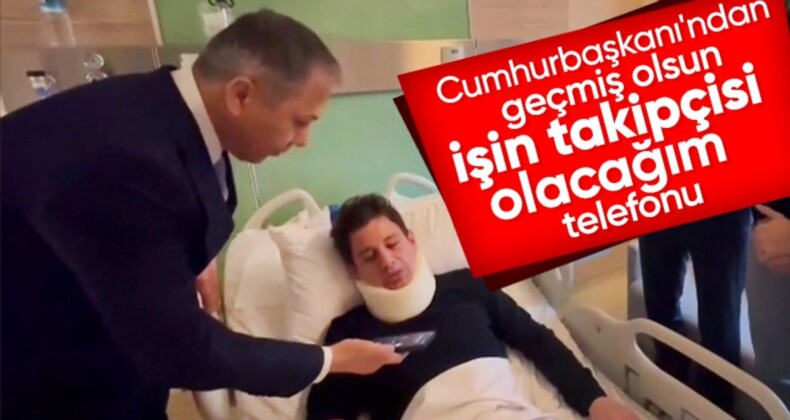 Cumhurbaşkanı Erdoğan, saldırıya uğrayan hakem Halil Umut Meler’i aradı