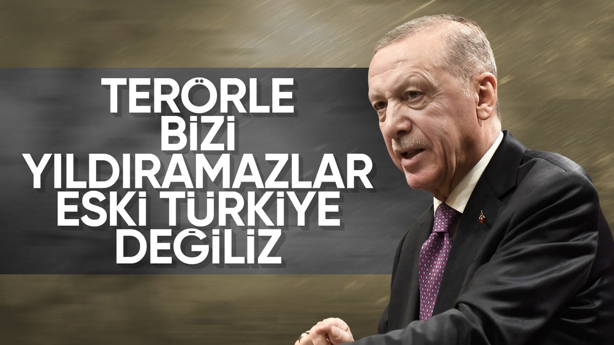 Cumhurbaşkanı Erdoğan, terörle mücadelede kararlılık mesajı verdi