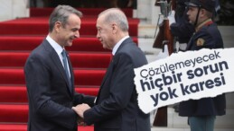 Cumhurbaşkanı Erdoğan, Yunanistan’da Başbakan Miçotakis’le görüştü
