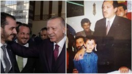 Cumhurbaşkanı Erdoğan’a 28 yıl önce çektirdiği fotoğrafı gösterdi