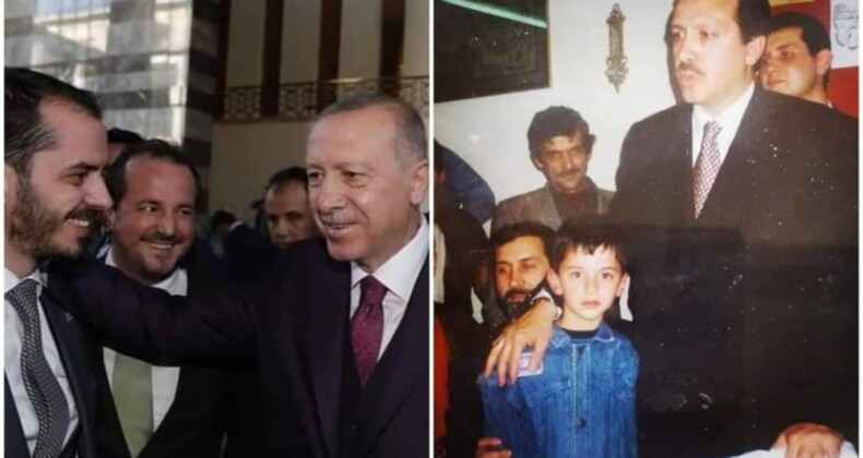 Cumhurbaşkanı Erdoğan’a 28 yıl önce çektirdiği fotoğrafı gösterdi