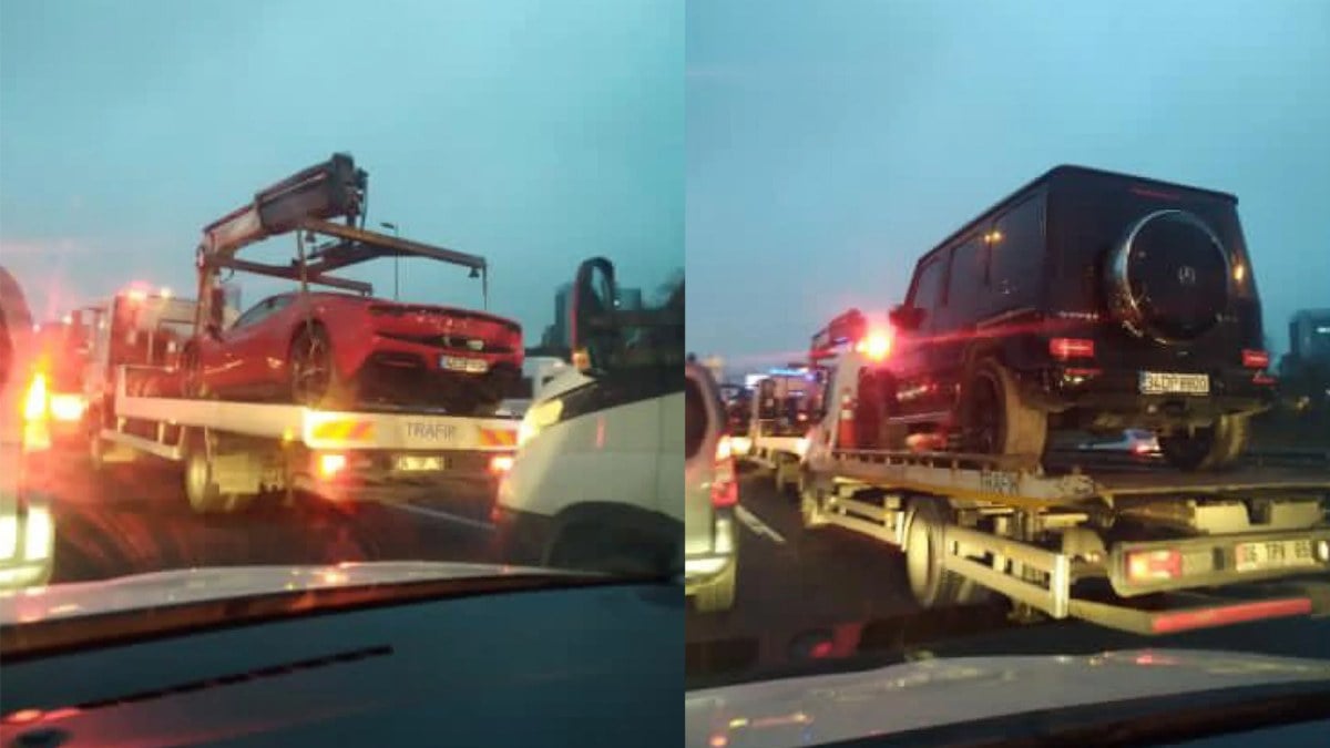 Dilan-Engin Polat çiftinin lüks araçları TMSF otoparkına çekildi