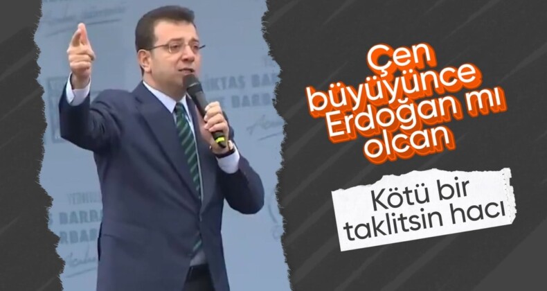 Ekrem İmamoğlu Cumhurbaşkanı Erdoğan’ın sözlerini taklit etti! Bir olacağız, diri olacağız…