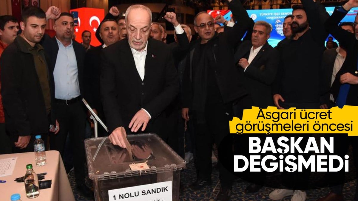 Ergün Atalay, yeniden TÜRK-İŞ Genel Başkanı