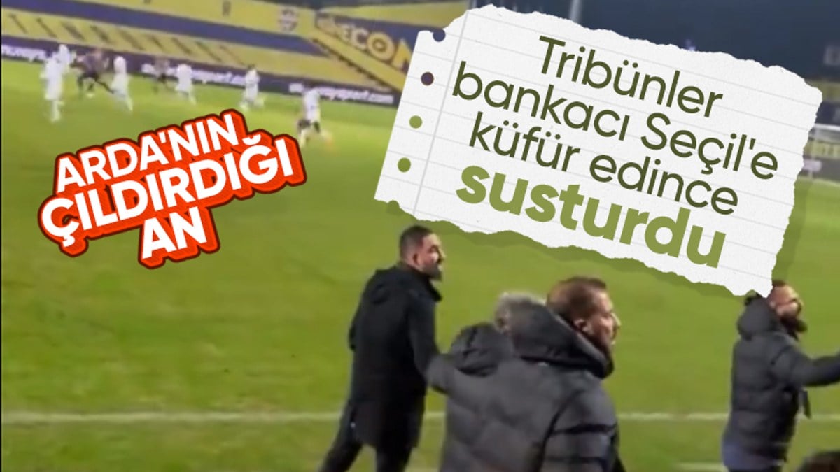 Eyüpsporlu taraftarların tezahüratları Arda Turan’ı kızdırdı