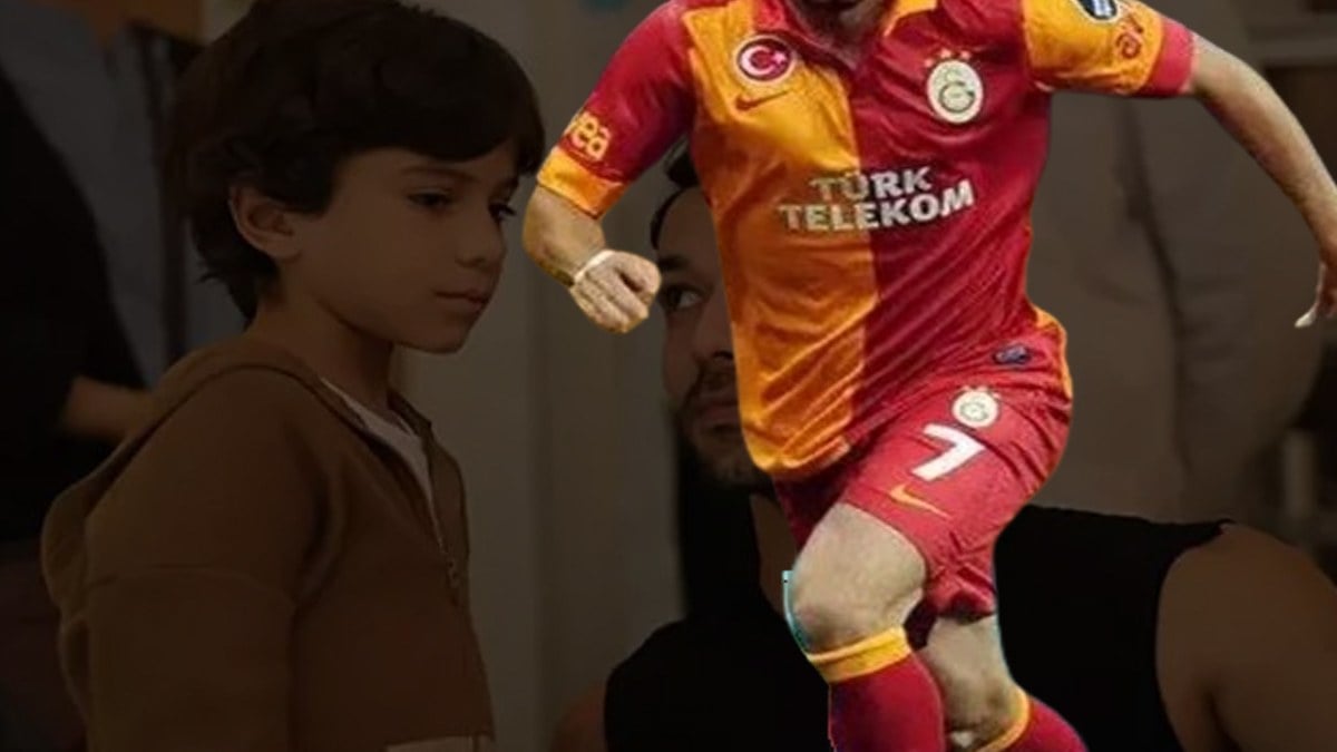 Galatasaraylı futbolcunun oğlu oyuncu oldu! Bakın hangi dizide oynuyor…