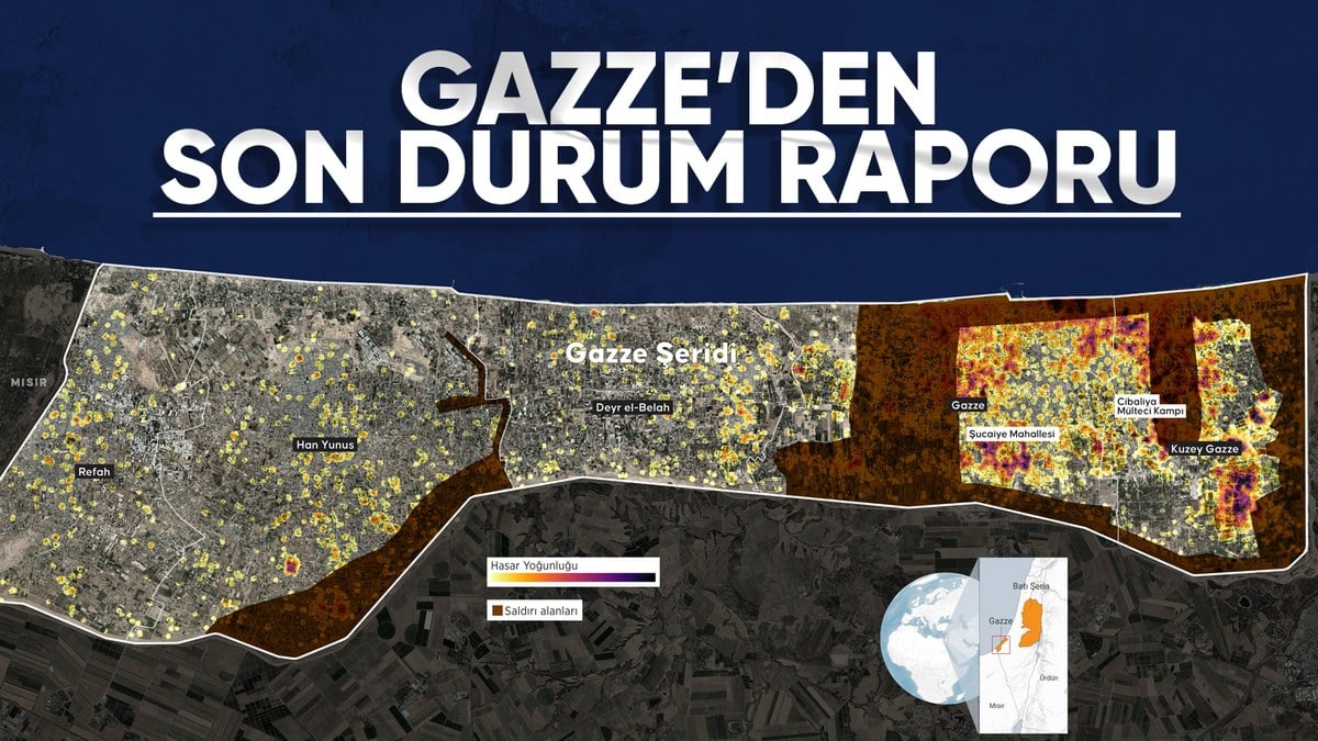 İsrail ordusu, Gazze’nin karadan işgalini birçok yönde ilerletiyor