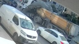 İstanbul Pendik’te araçların üzerine çimento dökerek kaçan kamyon sürücüsü yakalandı