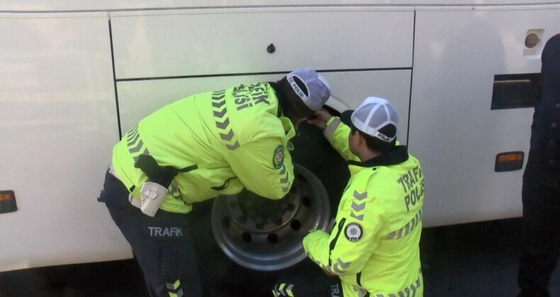 İstanbul’da otobüslere yönelik denetimler sürüyor