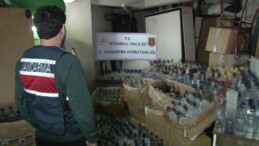İstanbul’da yılbaşı öncesi sahte içki operasyonu: : 5 bin 750 litre ele geçirildi
