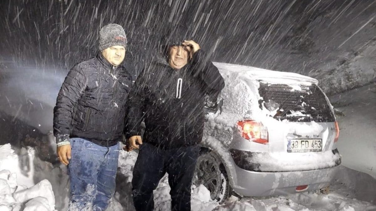 İstanbul’dan Kastamonu’ya gelen aile kabusu yaşadı! Donmak üzereyken…