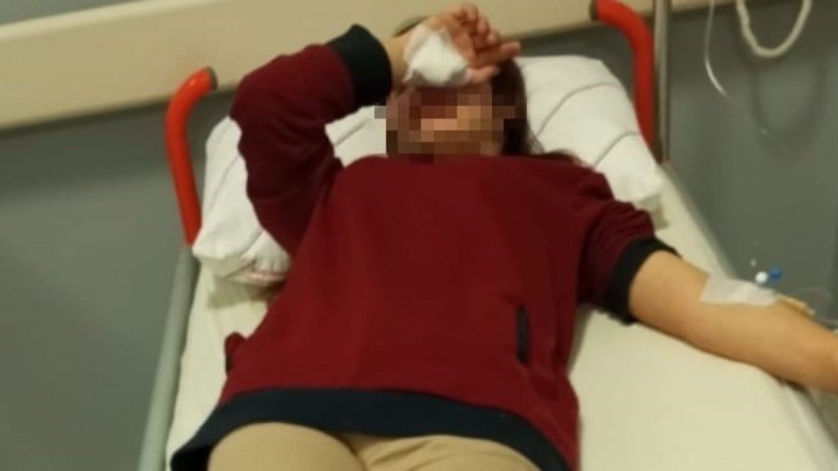 Kastamonu’da başıboş köpeklerden kaçan öğrenci düşerek yaralandı