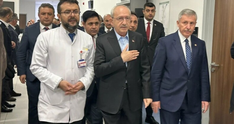 Kemal Kılıçdaroğlu’ndan Hasan Bitmez’in ailesine hastane ziyareti