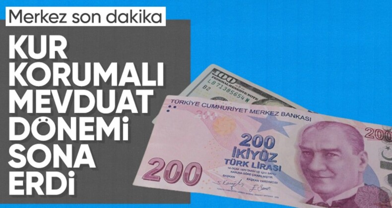 Kur Korumalı Mevduat’ta önemli karar! 1 Ocak’tan itibaren KKM hesabı açılamayacak