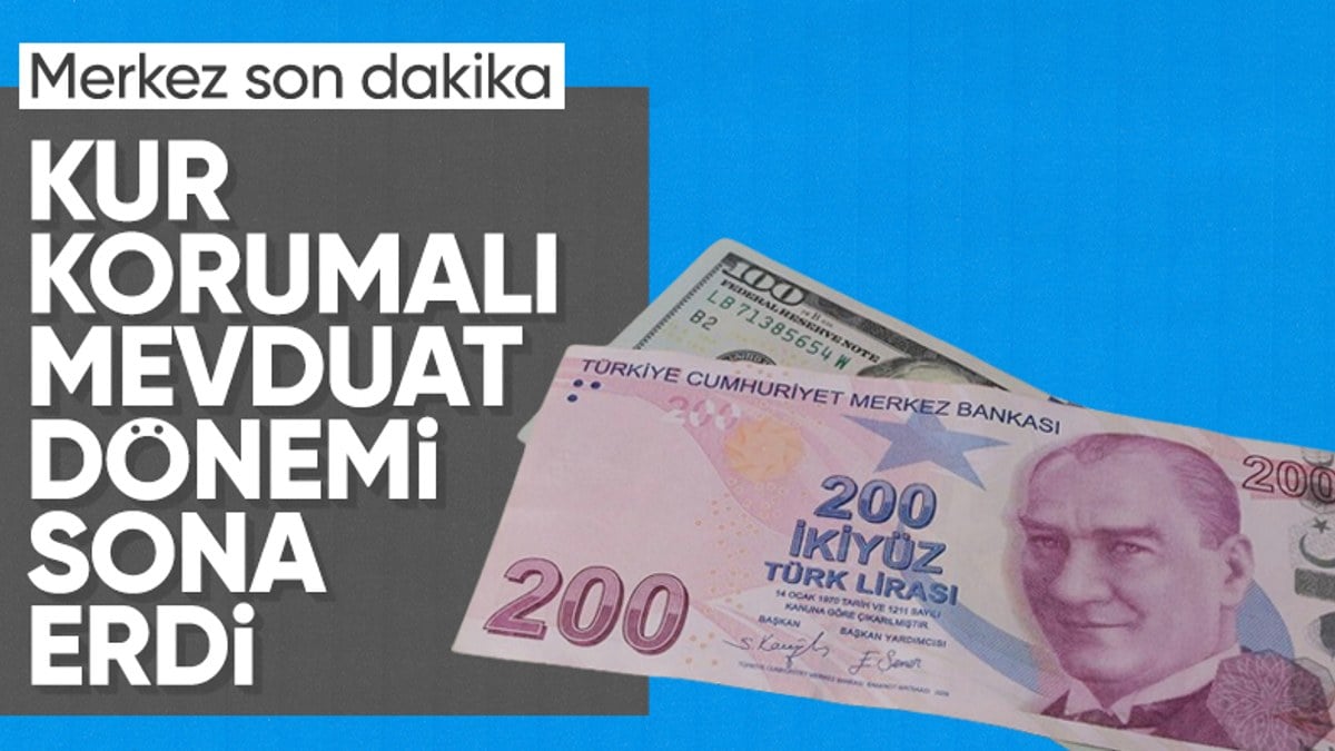 Kur Korumalı Mevduat’ta önemli karar! 1 Ocak’tan itibaren KKM hesabı açılamayacak