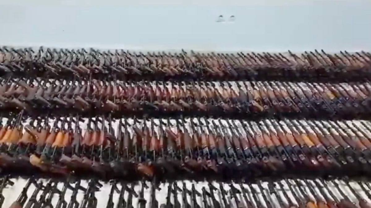 Kuzey Irak’ta nokta operasyon: Yüzlerce silah ve mühimmat ele geçirildi