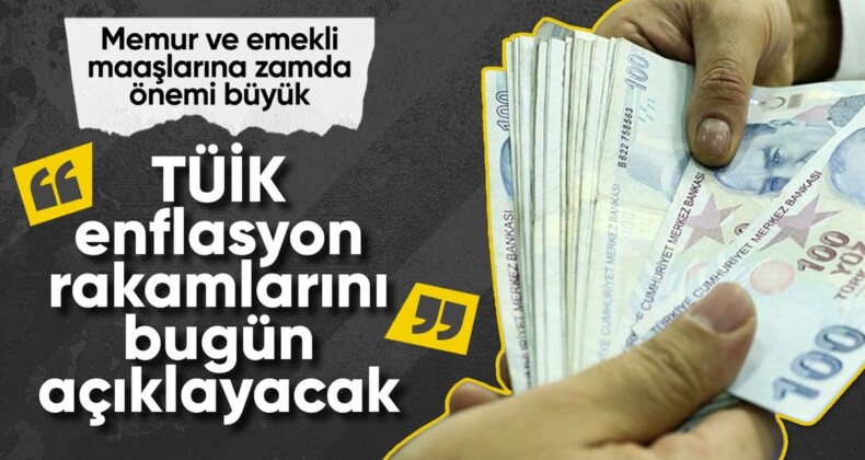 Milyonların beklediği haber: Enflasyon rakamları bugün açıklanacak