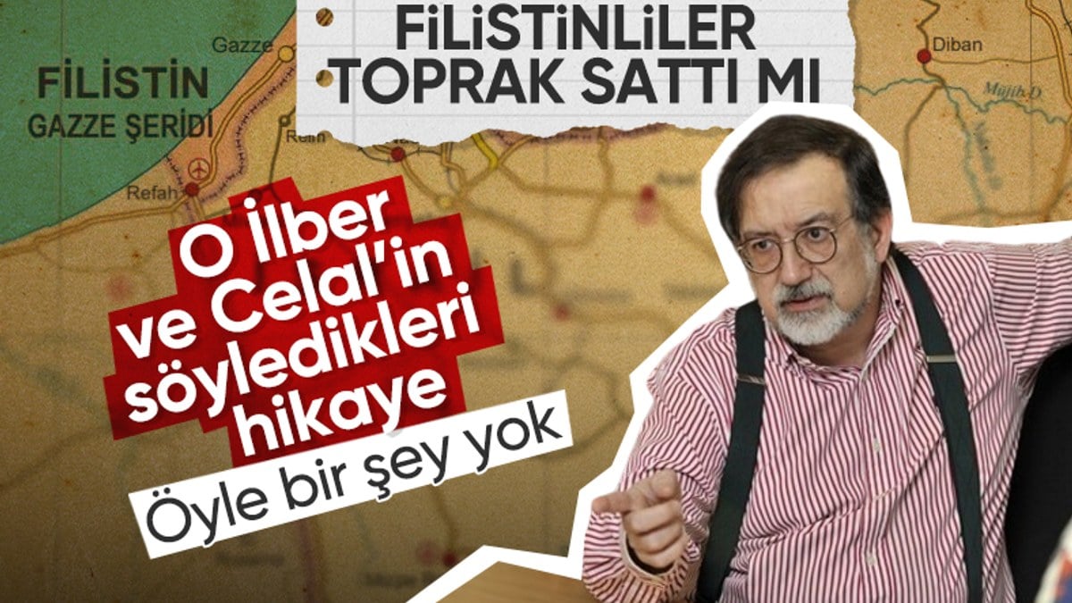 Murat Bardakçı’dan İlber Ortaylı ve Celal Şengör’ün Filistin sözlerine tepki